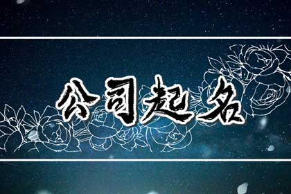  300个最旺吉祥公司名字,好听吉利公司名字大全参考